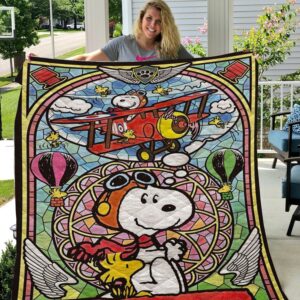 Snoopy Flying Ace Quilt  Quilt